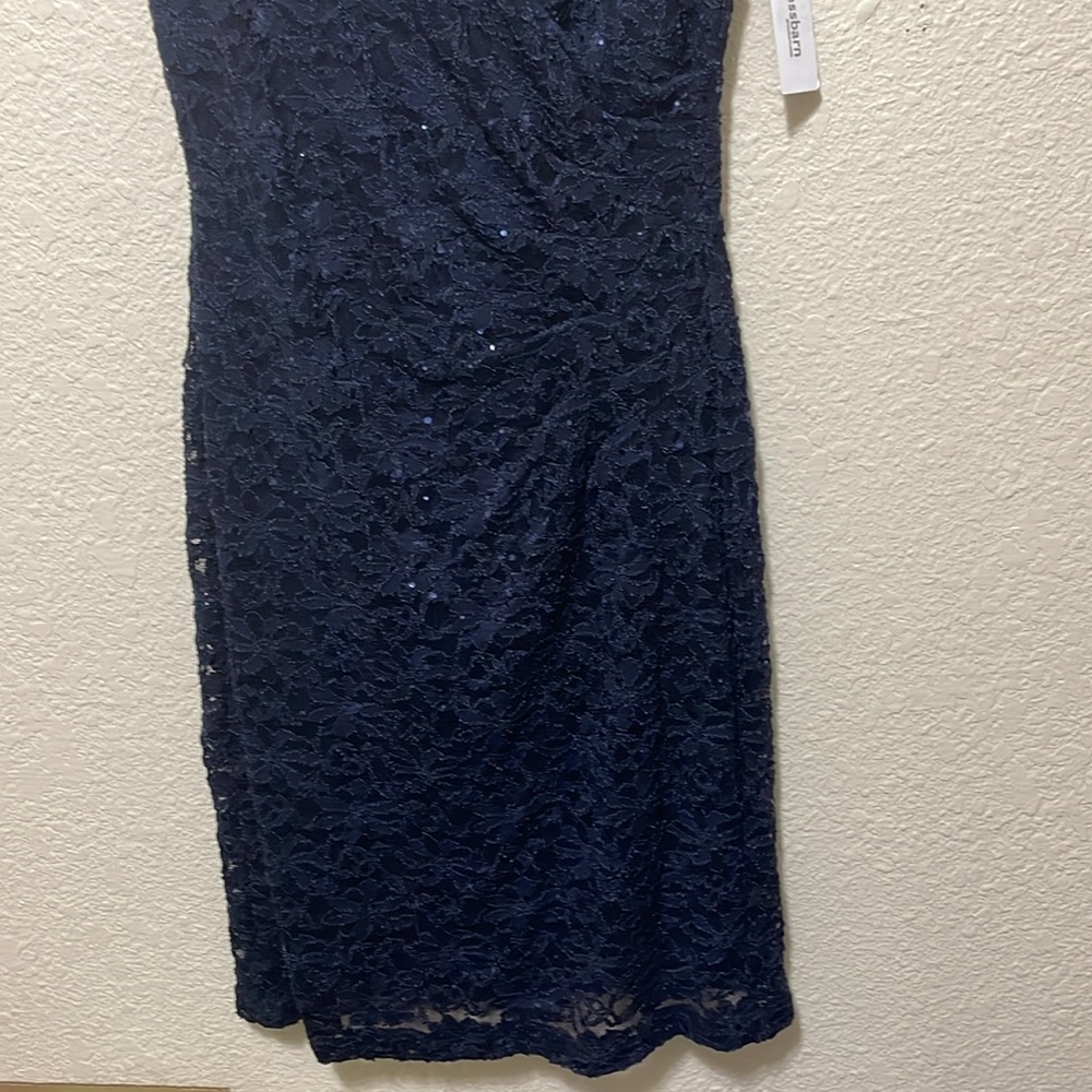 Dressbarn Collection Women's Sleeveless Navy Dress. Excellent Condition. Size 8. - Picture 3 of 12